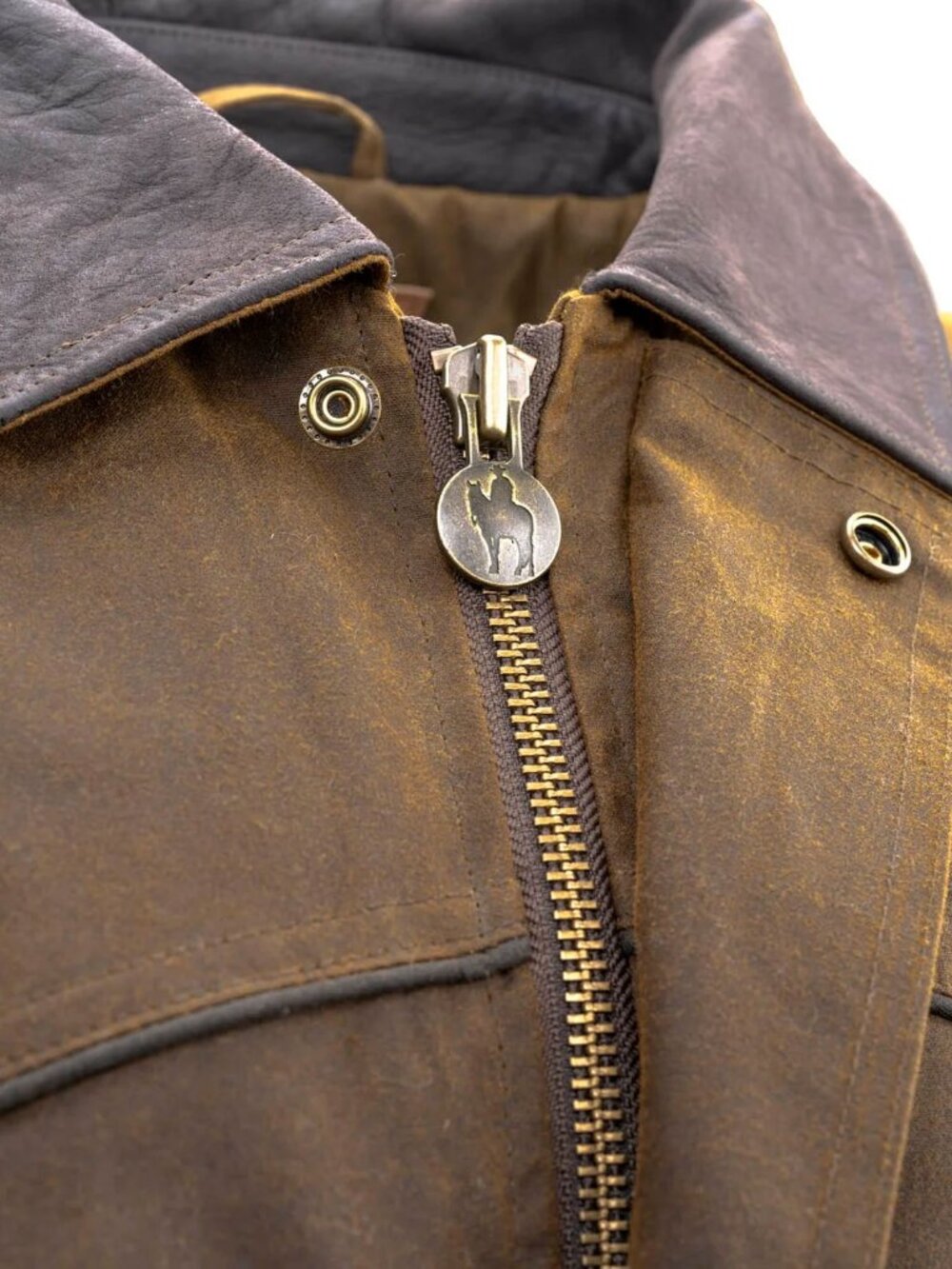 Outback Trading Company Pathfinder Oilskin Jacket Waxed Field Western - Picture 6 of 14
